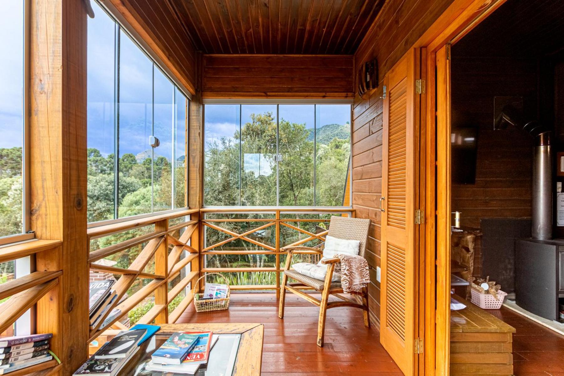 Chale Do Capitao Com Hidro - Urubici Villa Екстериор снимка
